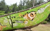 Độc đáo những bức tranh thuyền thúng